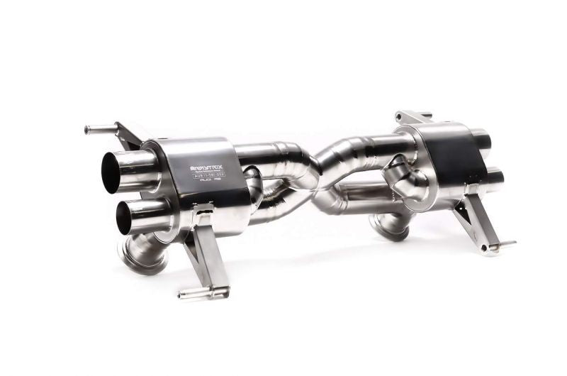 Armytrix exhaust system for Audi R8 MKI Facelift V10 5.2 FSI Coupe/Spider (2013-2015) valvetronic exhaust system