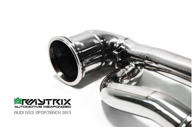 Armytrix exhaust system for Audi RS3 8V Sportback (2015-2016) valvetronic exhaust system