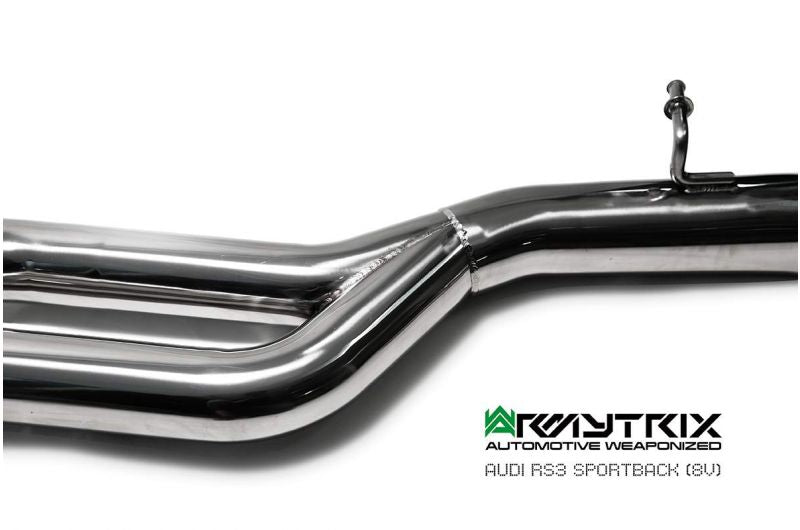 Armytrix exhaust system for Audi RS3 8V Sportback (2015-2016) valvetronic exhaust system