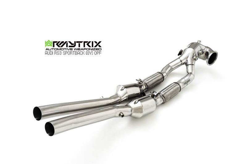 Armytrix exhaust system for Audi RS3 8Y Sportback (2020-Present) valvetronic exhaust system