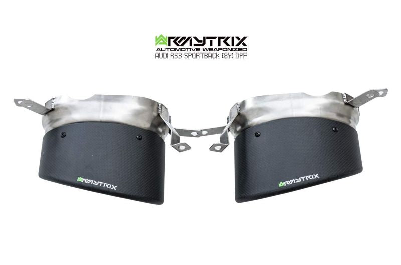 Armytrix exhaust system for Audi RS3 8Y Sportback (2020-Present) valvetronic exhaust system