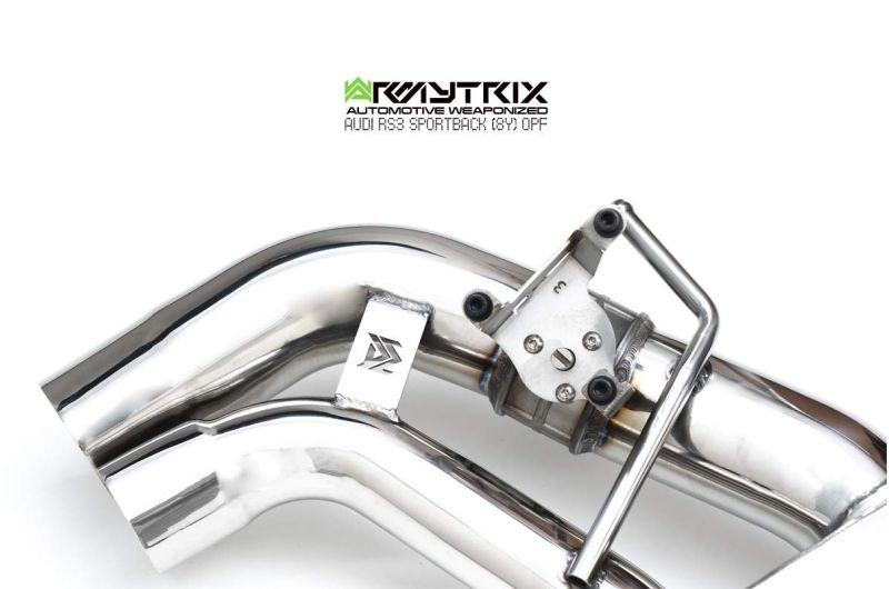 Armytrix exhaust system for Audi RS3 8Y Sportback (2020-Present) valvetronic exhaust system