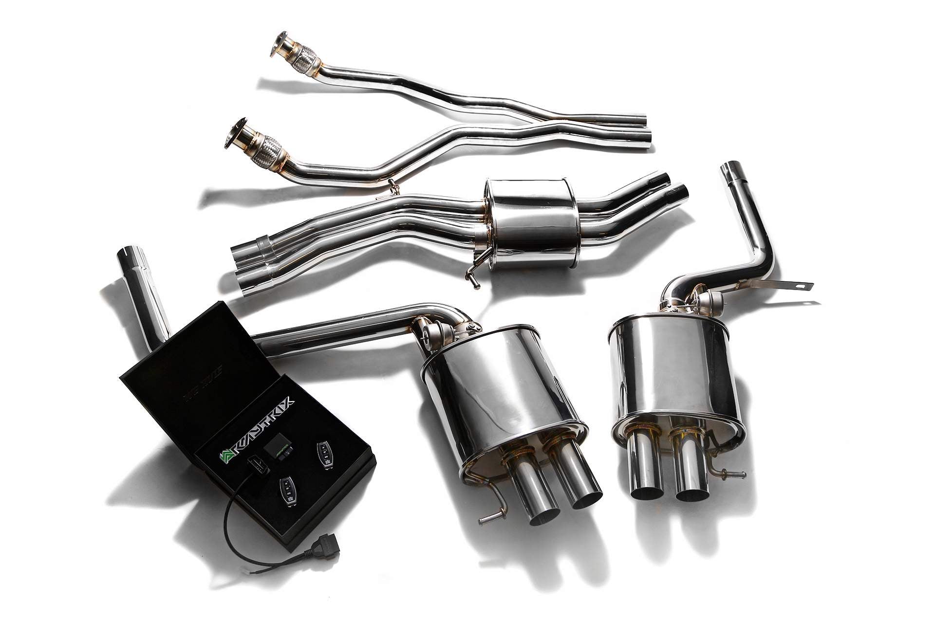 Armytrix exhaust system for Audi RS4 B8 4.2 V8 FSI (2012-2015) valvetronic exhaust system