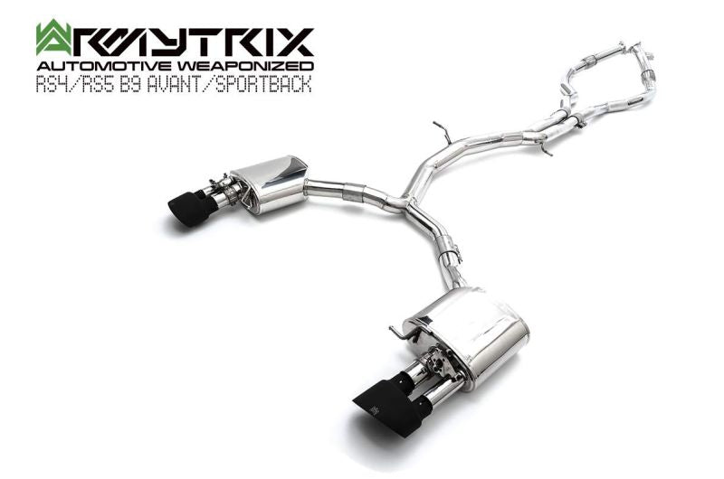 Výfukový systém Armytrix pro Audi RS4 B9 OPF (2019-Present) valvetronic exhaust system