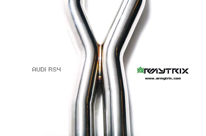 Armytrix exhaust system for Audi RS4 B8 4.2 V8 FSI (2012-2015) valvetronic exhaust system