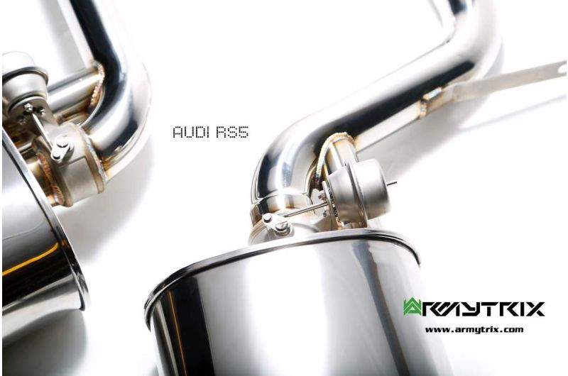 Armytrix exhaust system for Audi RS5 B8 4.2 V8 FSI (2010-2015) valvetronic exhaust system