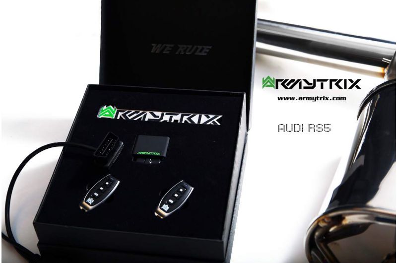 Armytrix exhaust system for Audi RS5 B8 4.2 V8 FSI (2010-2015) valvetronic exhaust system