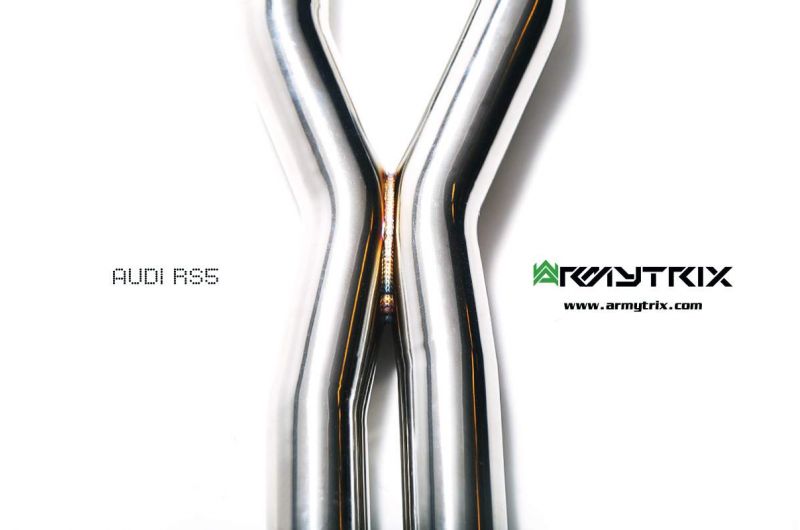 Armytrix exhaust system for Audi RS5 B8 4.2 V8 FSI (2010-2015) valvetronic exhaust system