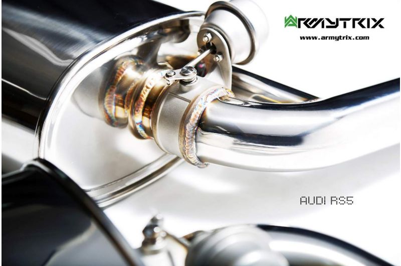 Armytrix exhaust system for Audi RS5 B8 4.2 V8 FSI (2010-2015) valvetronic exhaust system