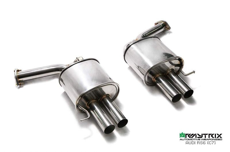 Armytrix exhaust system for Audi RS6 / RS7 C7 (2013-2019) valvetronic exhaust system