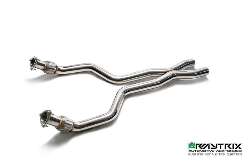 Armytrix exhaust system for Audi S7 C7 4.0 V8 Twin Turbo (2012-2018) valvetronic exhaust system