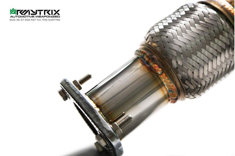 Armytrix exhaust system for Audi S7 C7 4.0 V8 Twin Turbo (2012-2018) valvetronic exhaust system