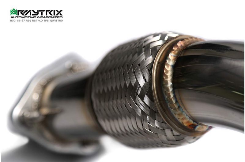 Armytrix exhaust system for Audi S7 C7 4.0 V8 Twin Turbo (2012-2018) valvetronic exhaust system