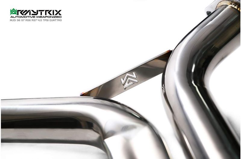 Armytrix exhaust system for Audi S6 C7 4.0 V8 Twin Turbo (2012-2018) valvetronic exhaust system