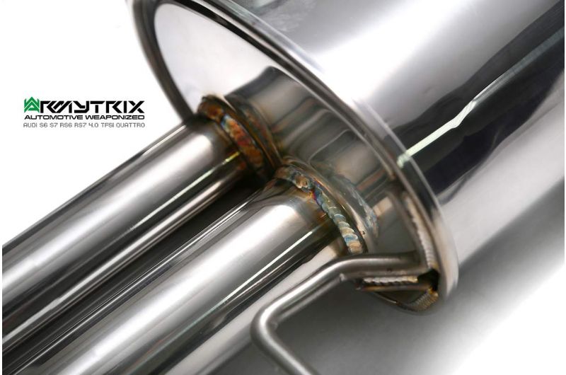 Armytrix exhaust system for Audi S7 C7 4.0 V8 Twin Turbo (2012-2018) valvetronic exhaust system