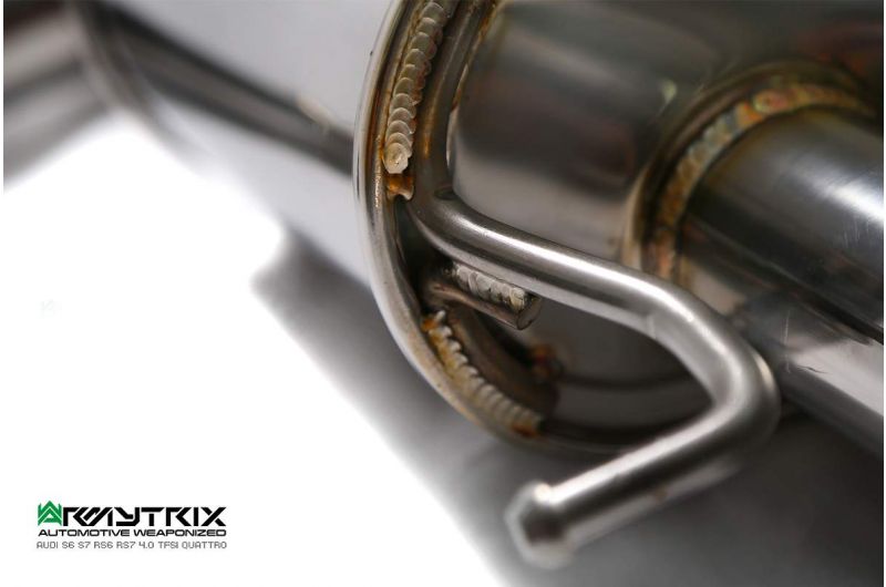 Armytrix exhaust system for Audi S7 C7 4.0 V8 Twin Turbo (2012-2018) valvetronic exhaust system
