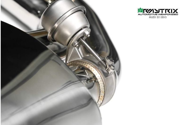 Armytrix exhaust system for Audi S1 8X 2.0 Hatchback/ Sportback (2014-2018) valvetronic exhaust system