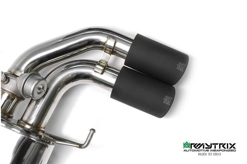 Armytrix exhaust system for Audi S1 8X 2.0 Hatchback/ Sportback (2014-2018) valvetronic exhaust system