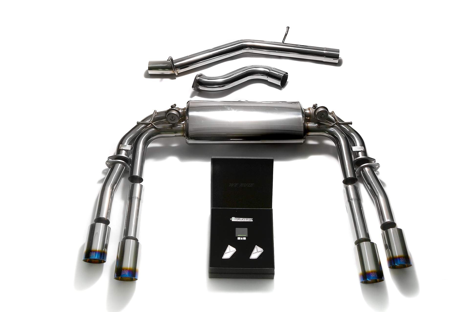 Armytrix exhaust system for AUDI S3 8V SEDAN (2013-2020) valvetronic exhaust system