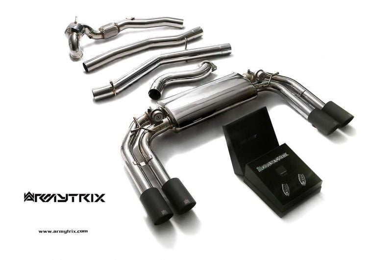 Armytrix exhaust system for Audi S3 8V Sportback (2013-2020) valvetronic exhaust system