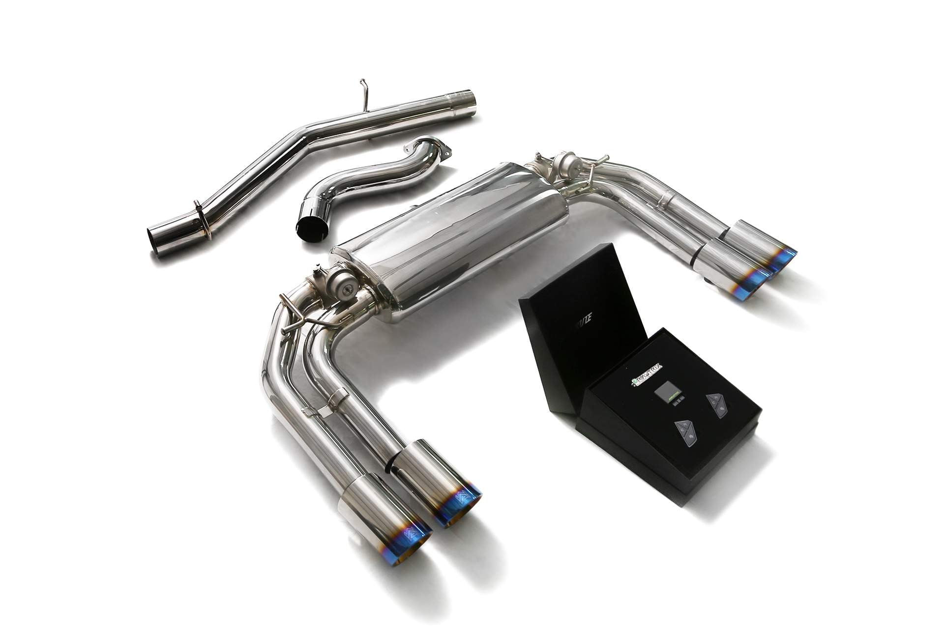Armytrix exhaust system for Audi S3 8V Sportback (2013-2020) valvetronic exhaust system