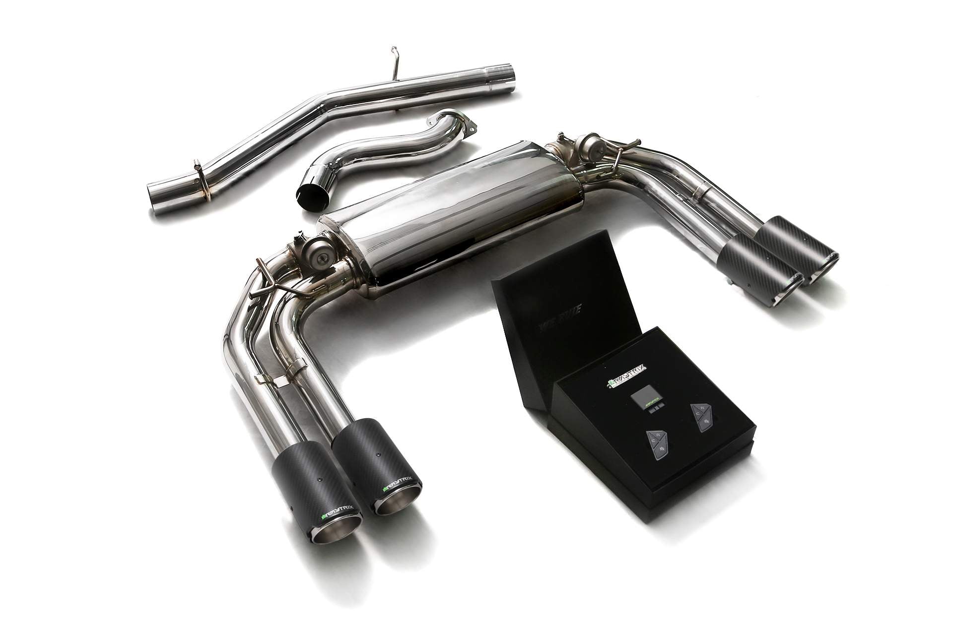 Armytrix exhaust system for Audi S3 8V Sportback (2013-2020) valvetronic exhaust system