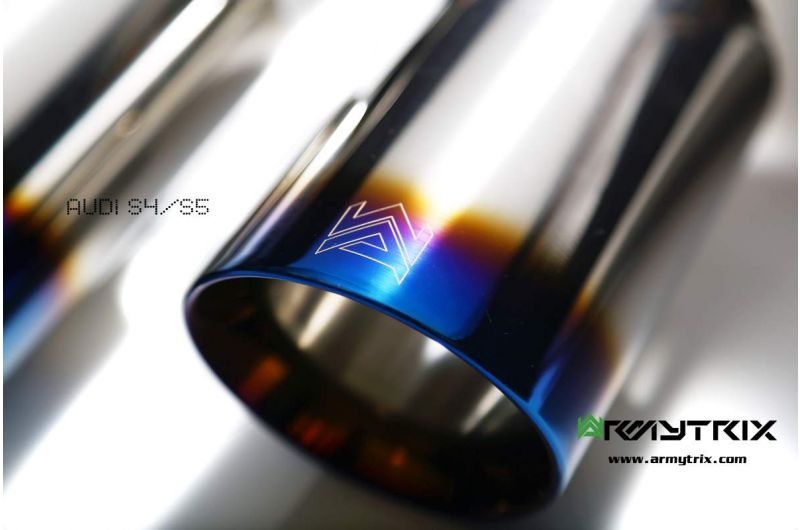 Armytrix exhaust system for Audi A4 B8 3.0 TFSI Sedan/Avant (2009-2015) valvetronic exhaust system