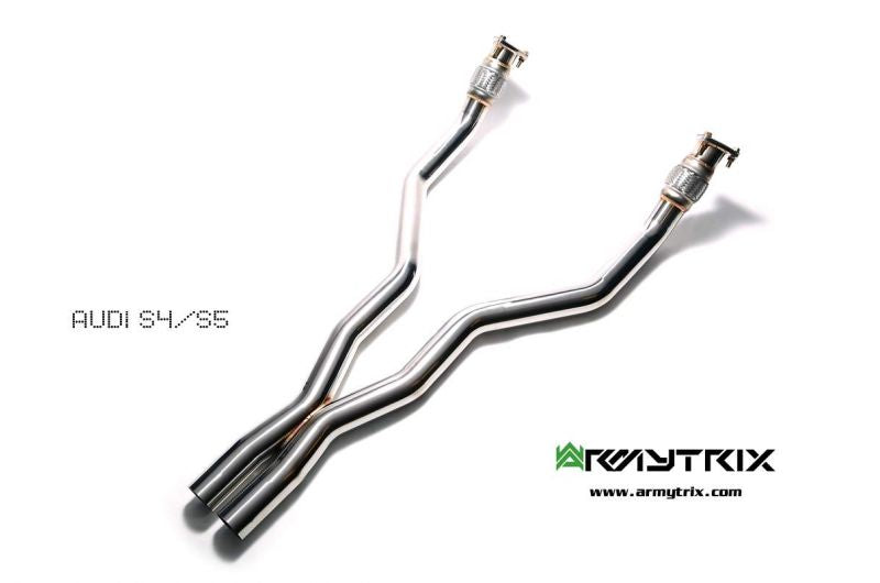 Armytrix exhaust system for Audi A4 B8 3.0 TFSI Sedan/Avant (2009-2015) valvetronic exhaust system