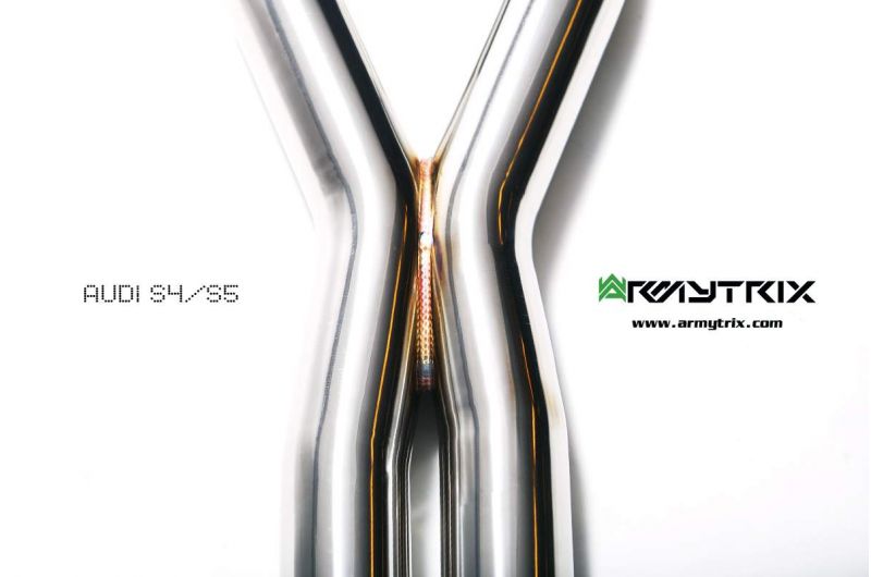 Armytrix exhaust system for Audi A4 B8 3.0 TFSI Sedan/Avant (2009-2015) valvetronic exhaust system