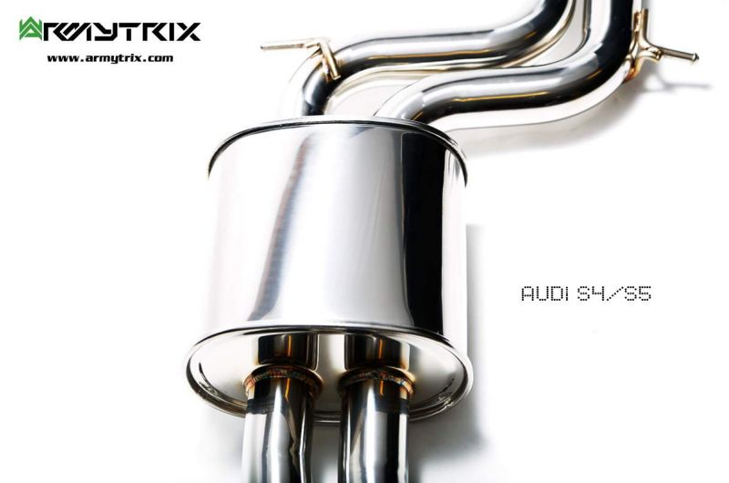 Armytrix exhaust system for Audi A4 B8 3.0 TFSI Sedan/Avant (2009-2015) valvetronic exhaust system