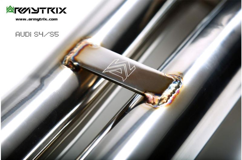 Armytrix exhaust system for Audi A4 B8 3.0 TFSI Sedan/Avant (2009-2015) valvetronic exhaust system