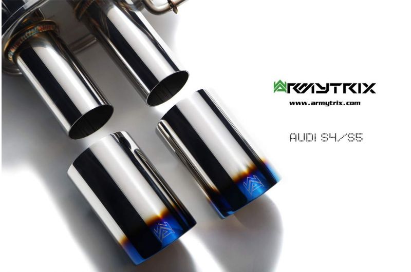 Armytrix exhaust system for Audi A4 B8 3.0 TFSI Sedan/Avant (2009-2015) valvetronic exhaust system