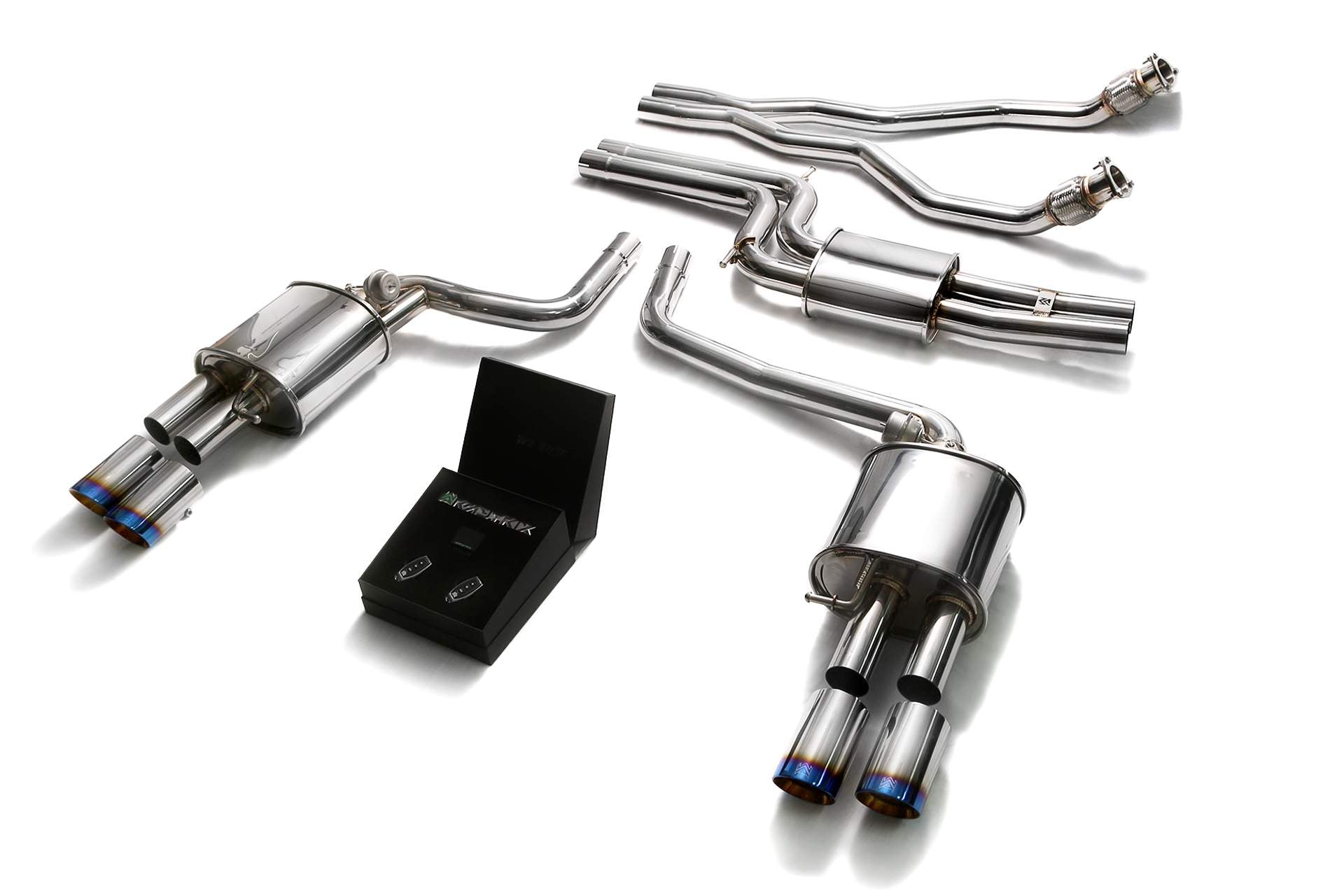 Armytrix exhaust system for Audi A5 B8 3.0 TFSI Sportback (2011-2015) valvetronic exhaust system