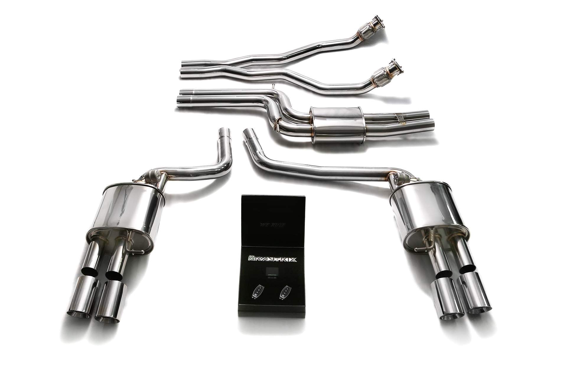 Armytrix exhaust system for Audi A5 B8 3.0 TFSI Sportback (2011-2015) valvetronic exhaust system