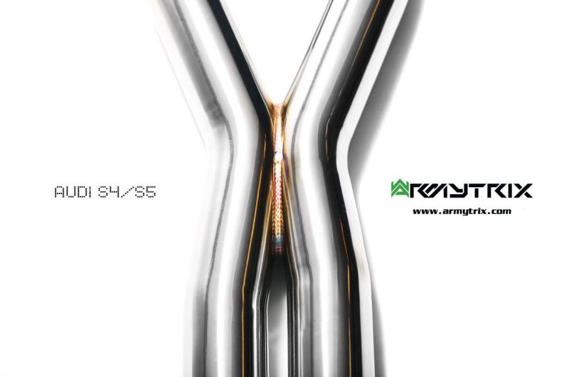 Armytrix exhaust system for Audi S5 B8 3.0 TFSI Sportback (2009-2015) valvetronic exhaust system