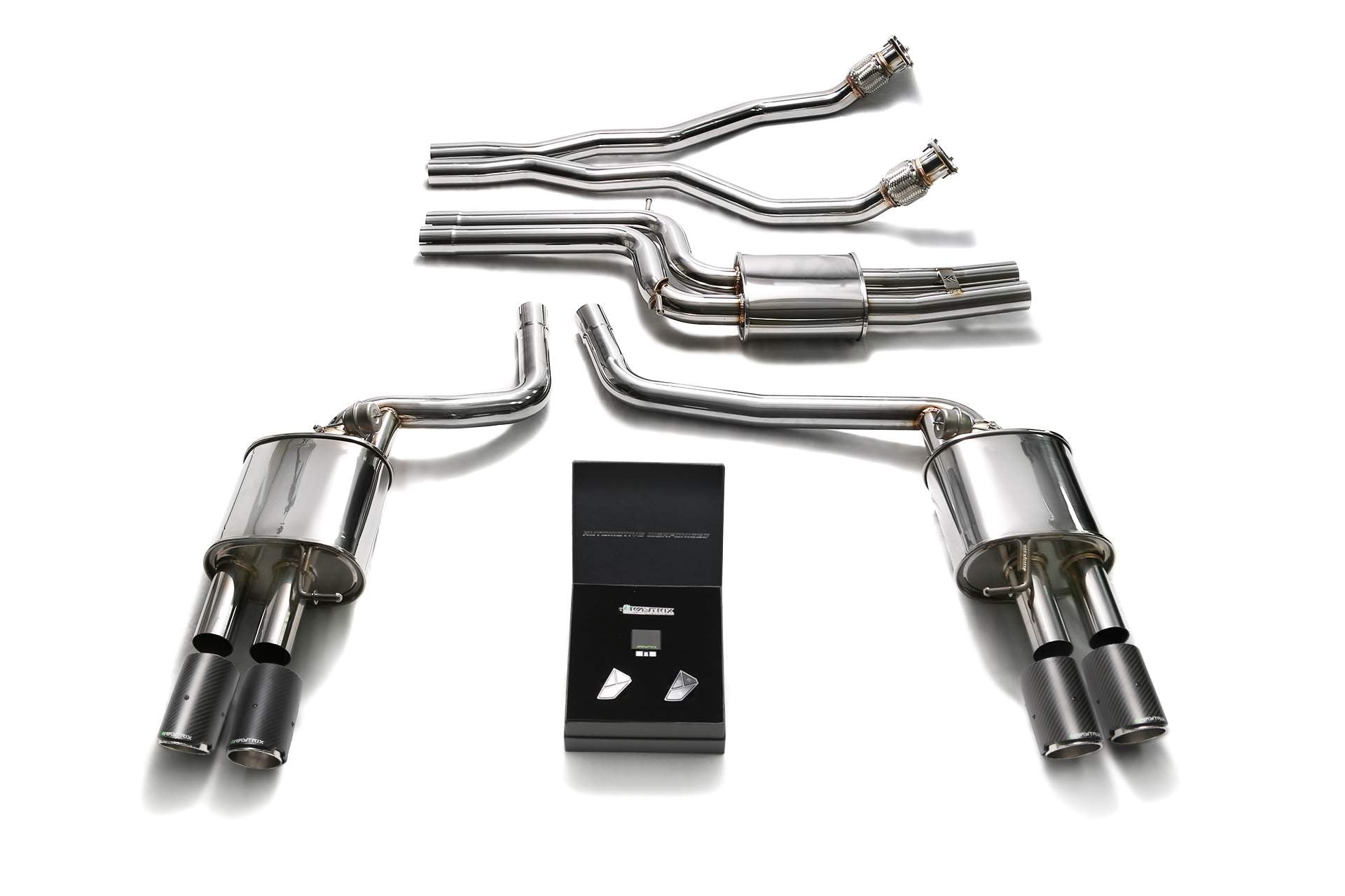 Armytrix exhaust system for Audi S5 B8 3.0 TFSI Coupe'/Cabriolet (2009-2015) valvetronic exhaust system