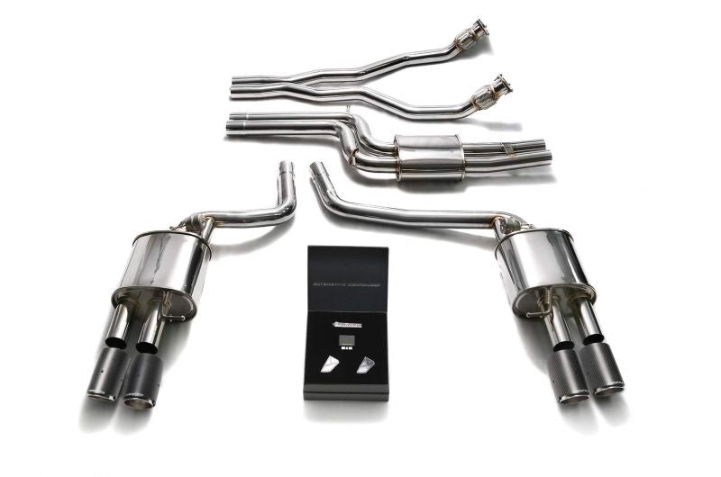 Armytrix exhaust system for Audi S5 B8 3.0 TFSI Sportback (2009-2015) valvetronic exhaust system