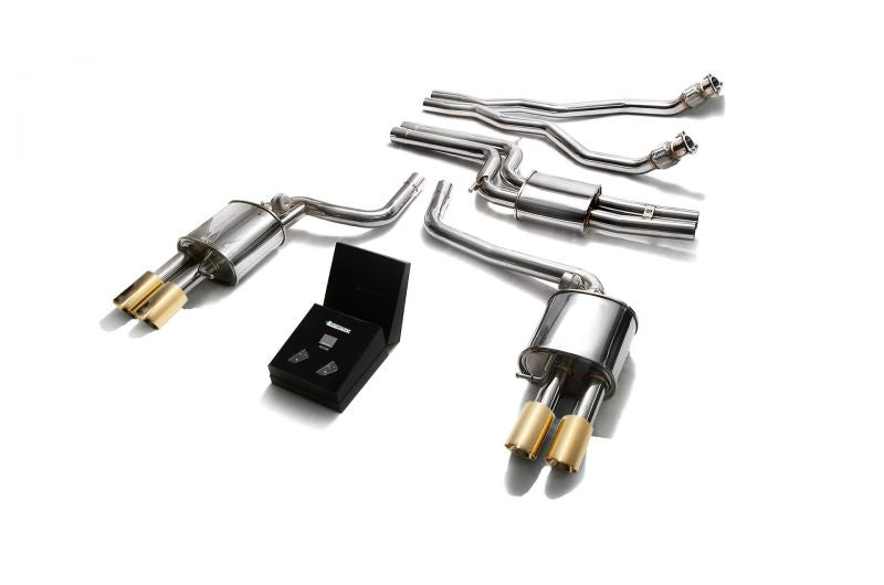 Armytrix exhaust system for Audi A4 B8 3.0 TFSI Sedan/Avant (2009-2015) valvetronic exhaust system