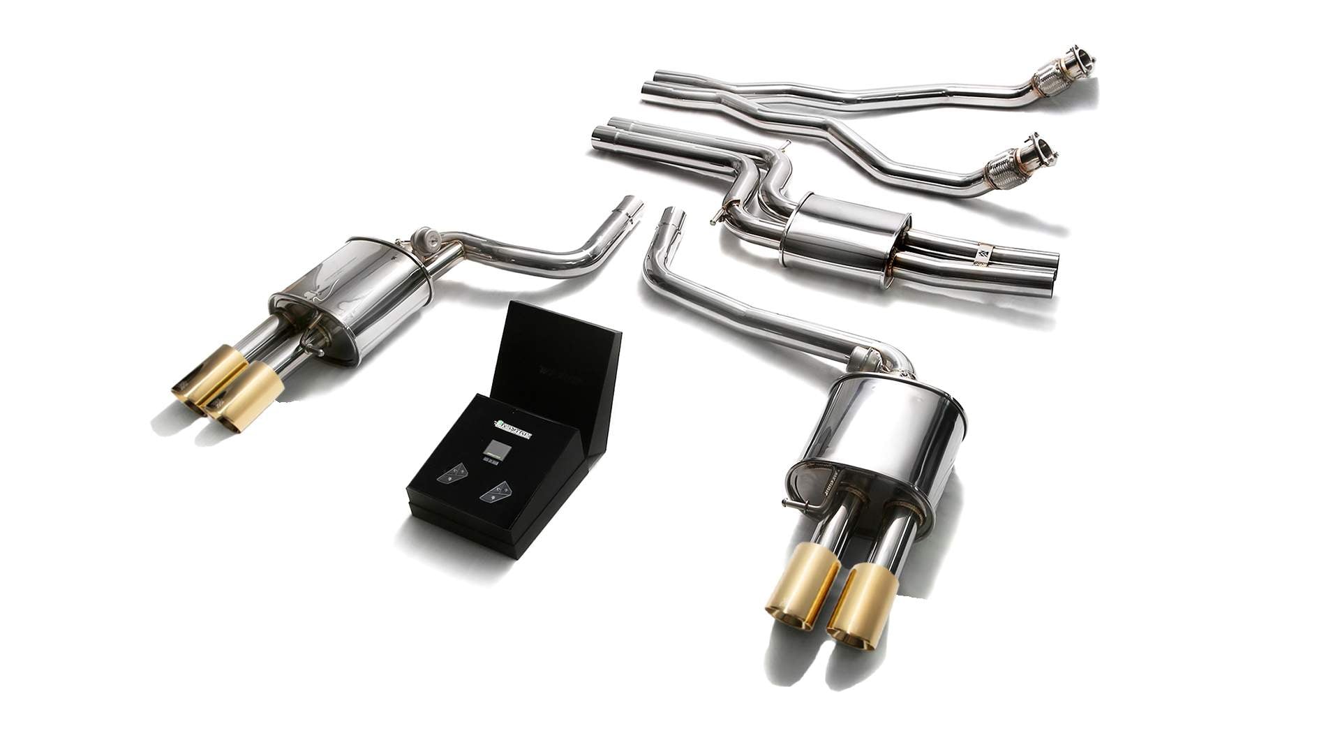 Armytrix exhaust system for Audi A4 B8 3.0 TFSI Sedan/Avant (2009-2015) valvetronic exhaust system