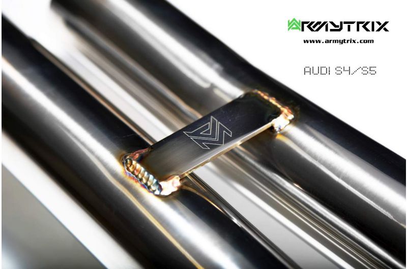 Armytrix exhaust system for Audi S5 B8 4.2 V8 FSI Coupé (2007-2012) valvetronic exhaust system