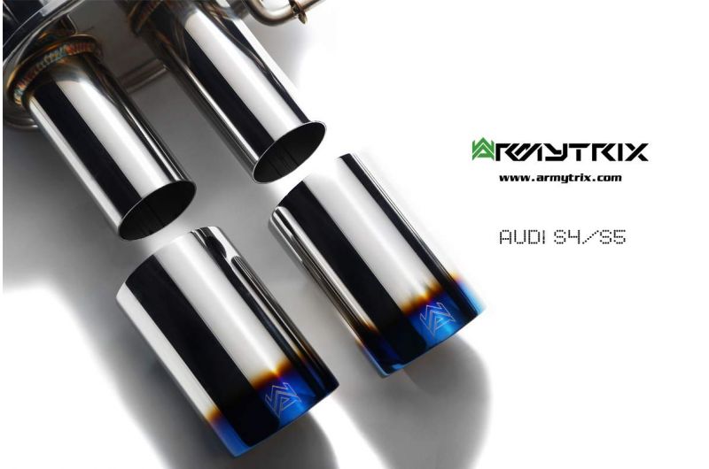 Armytrix exhaust system for Audi S5 B8 3.0 TFSI Sportback (2009-2015) valvetronic exhaust system