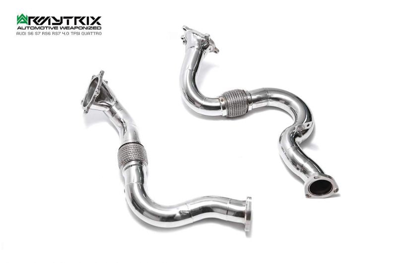 Armytrix exhaust system for Audi S7 C7 4.0 V8 Twin Turbo (2012-2018) valvetronic exhaust system