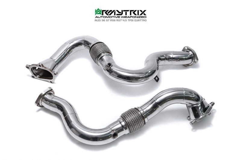 Armytrix exhaust system for Audi S7 C7 4.0 V8 Twin Turbo (2012-2018) valvetronic exhaust system