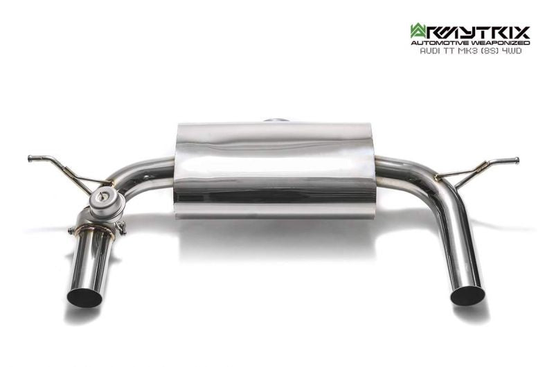 Armytrix exhaust system for Audi TT 8S MK3 Quattro Coupé (2015-present) valvetronic exhaust system
