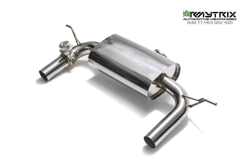 Armytrix exhaust system for Audi TT 8S MK3 Quattro Coupé (2015-present) valvetronic exhaust system