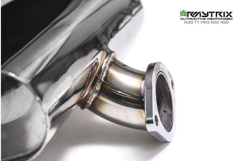 Armytrix exhaust system for Audi TT 8S MK3 Quattro Coupé (2015-present) valvetronic exhaust system