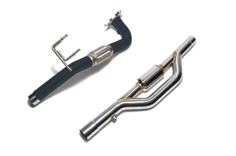 Armytrix exhaust system for Audi TT 8J MK2 2WD 1.8/2.0 TFSI Coupé (2006-2014) valvetronic exhaust system