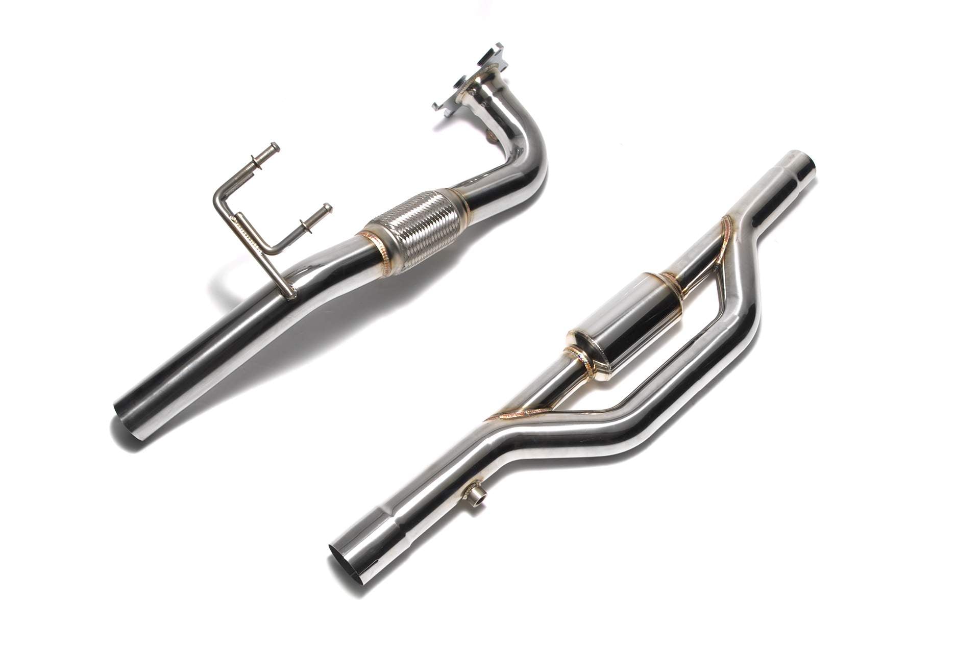 Armytrix exhaust system for Audi TT 8J MK2 1.8 2.0 TFSI Quattro Coupé (2006-2014) valvetronic exhaust system
