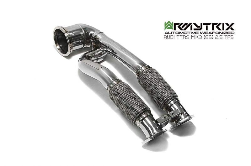 Armytrix exhaust system for Audi TTRS 8S MK3 Non-OPF (2017-Present) valvetronic exhaust system