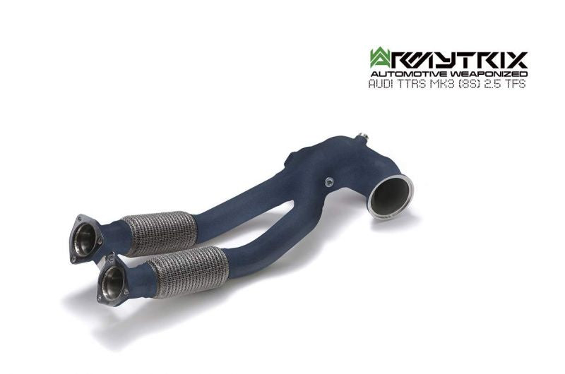 Armytrix exhaust system for Audi TTRS 8S MK3 Non-OPF (2017-Present) valvetronic exhaust system